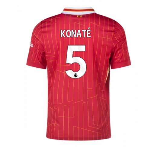 Dres Liverpool Ibrahima Konate #5 Domaci 2024-25 Kratak Rukav